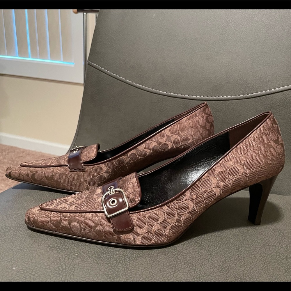 COACH pumps, size 10, width M